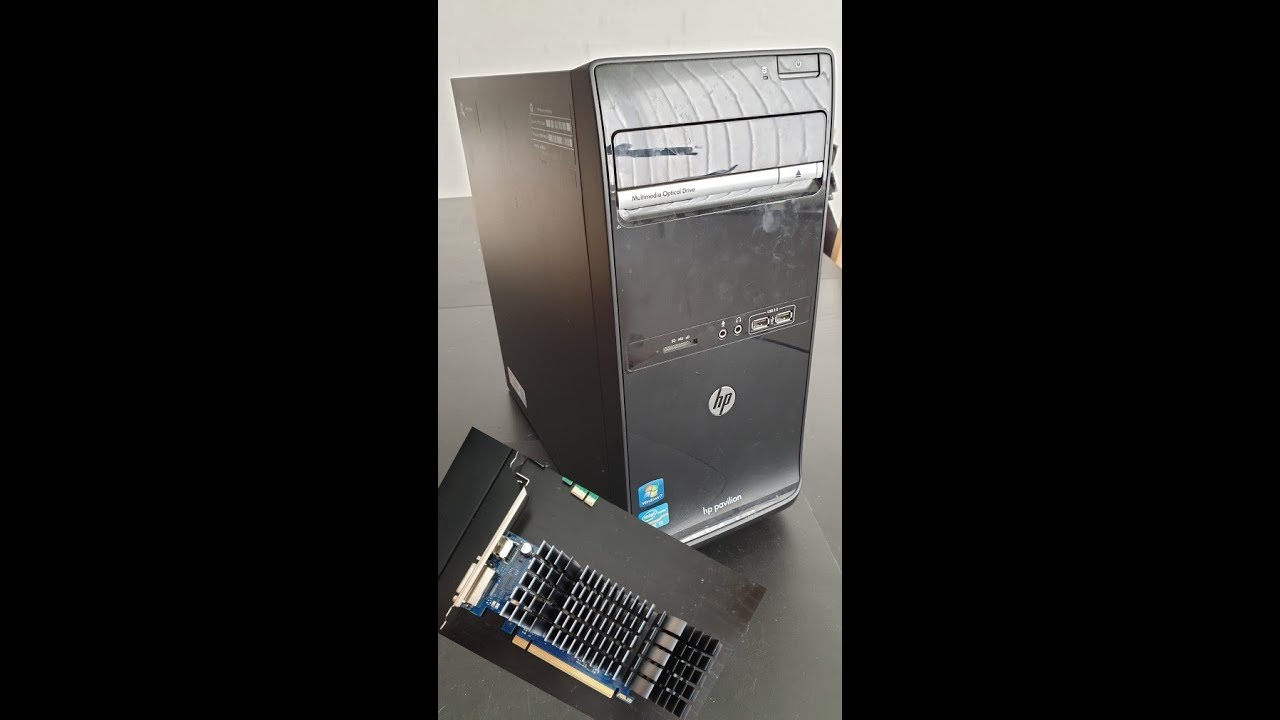 Turning an HP Pavilion P6 into a CSGO gaming machine - YouTube