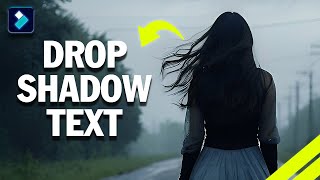 How To Add Drop Shadow To Text On Filmora 13