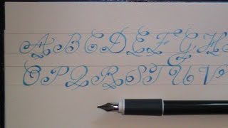 how to write in cursive - cursive fancy letters for beginners