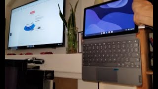Connect Lenovo Chromebook Duet 