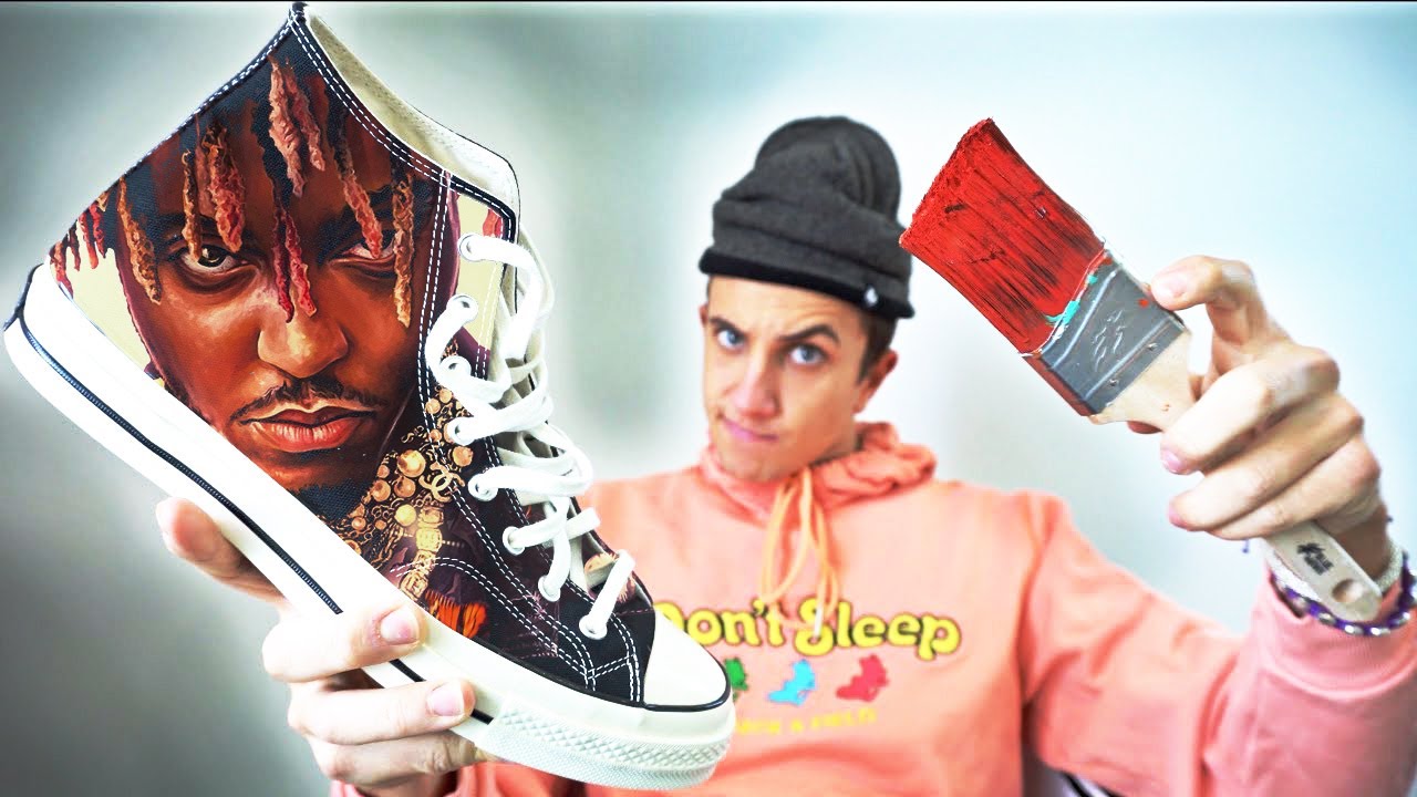 Juice Wrld Custom Converse!