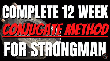 My Results From Doing Conjugate Training For Strongman