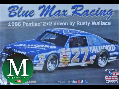 Pontiac 1986 "Blue Max Racing" (Salvinos JR Models 1:24)
