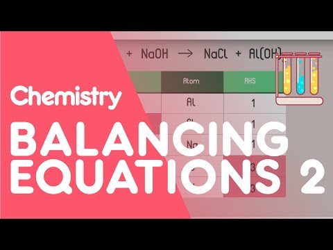 How To Balance Equations - Part 2 | Chemical Calculations | Chemistry | FuseSchool