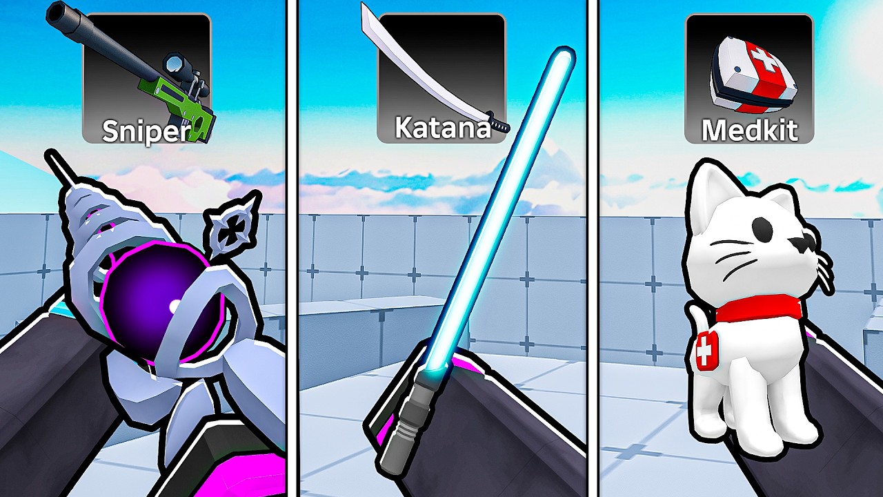 Winning with THE BEST SKIN for every weapon in Roblox Rivals!