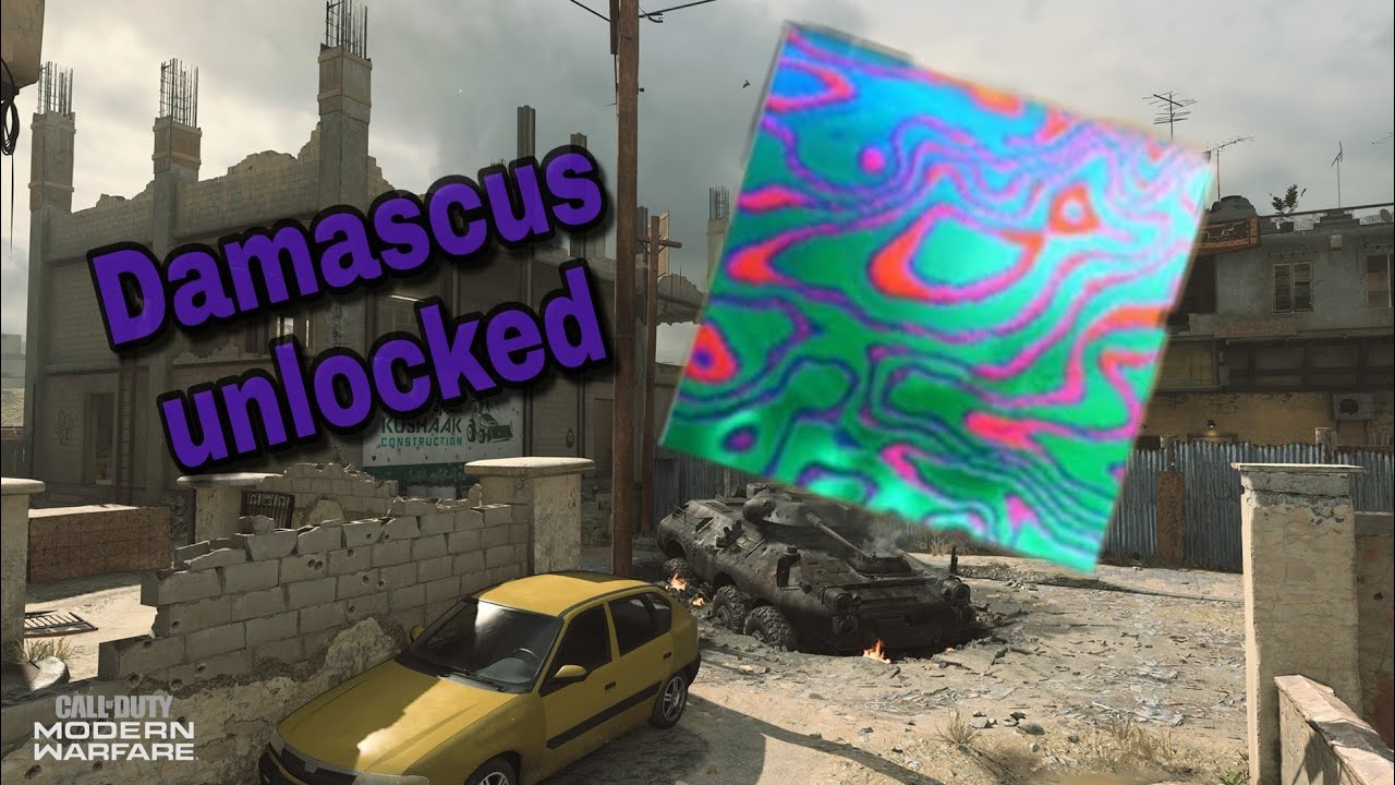 I finally unlocked Damascus camo YouTube