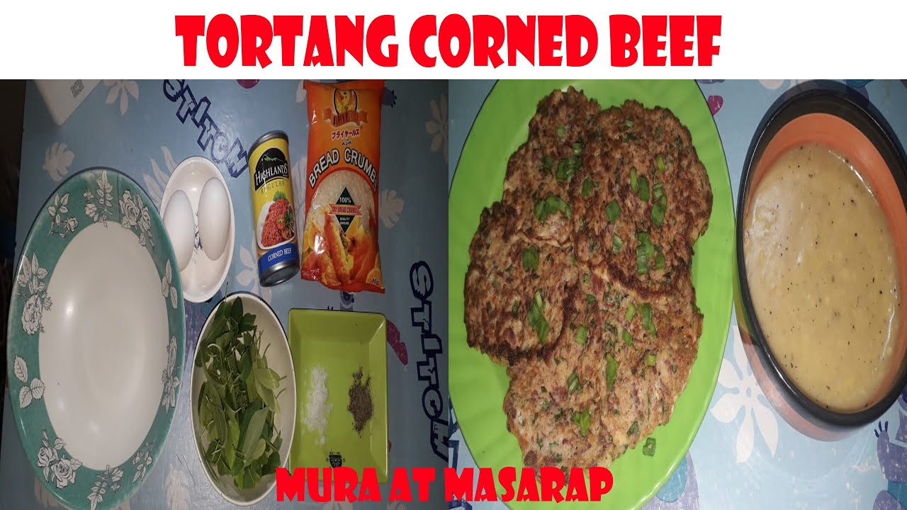TORTANG CORNED BEEF WITH GRAVY STEP BY STEP YouTube