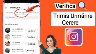 Cum Se Verifică Urmărirea Solicitarea Trimisă Pe Instagram 2024