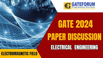 GATE 2024 Exam Detailed Solution I Electromagnetic Field I Electrical Engineering
