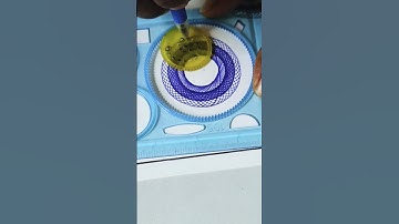 Amazing #spirograph #art #viral #shorts #asmr #shortvideo #satisfying #pattern #spirographbychandan