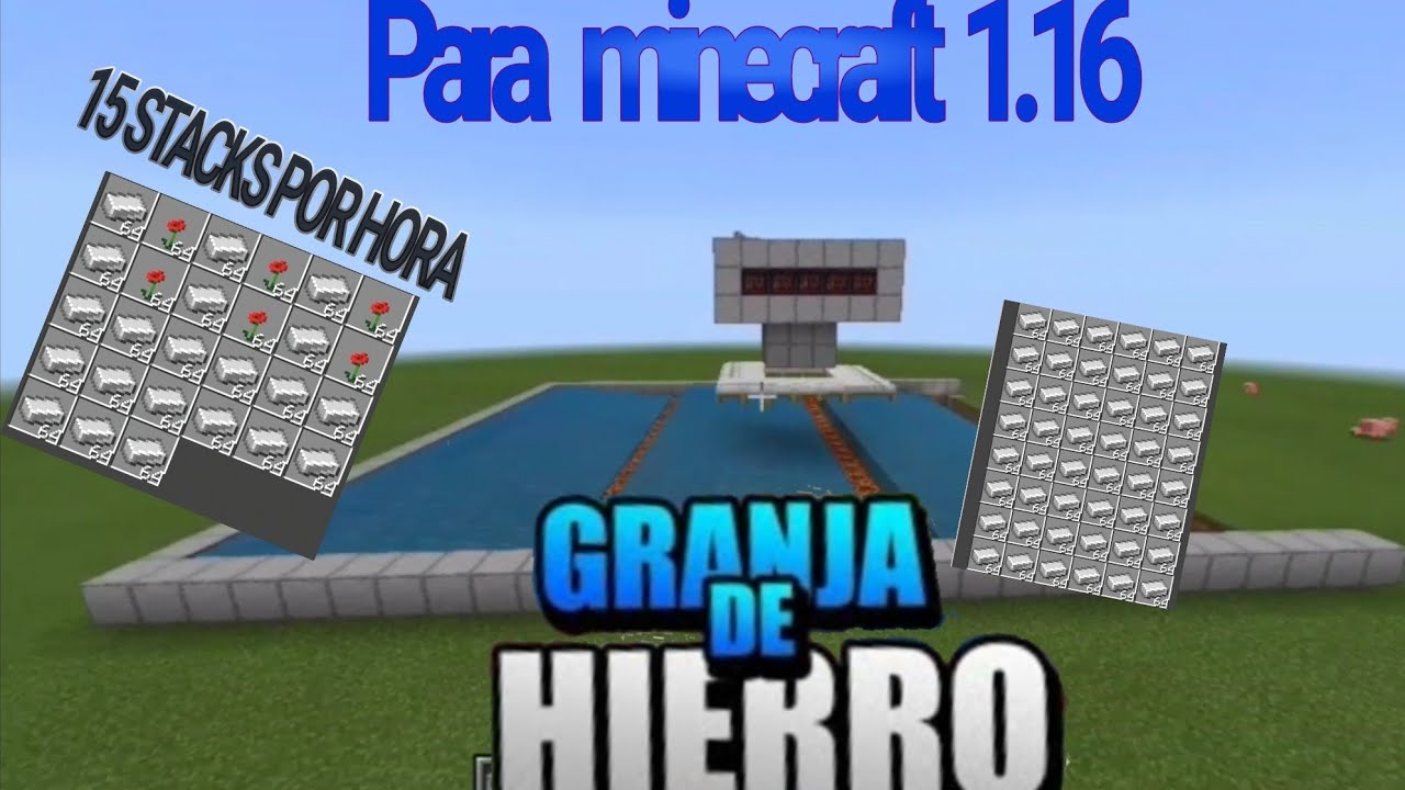 Como Hacer Una Granja De Hierro