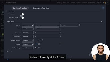 Configure Price Data | Arconomy Trading Platform Tutorial