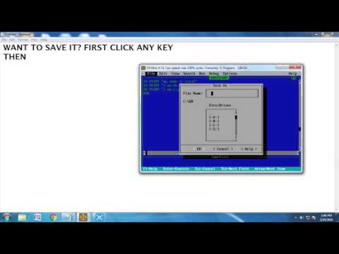 Tutorial to QuickBasic