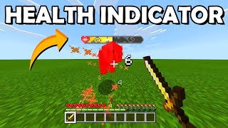 Health and Damage Indicator | Minecraft PE (Resource Pack Only!) screenshot 1