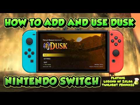 How To Install/Use Dusk Emulator For Zelda Twilight Princess In The Nintendo Switch