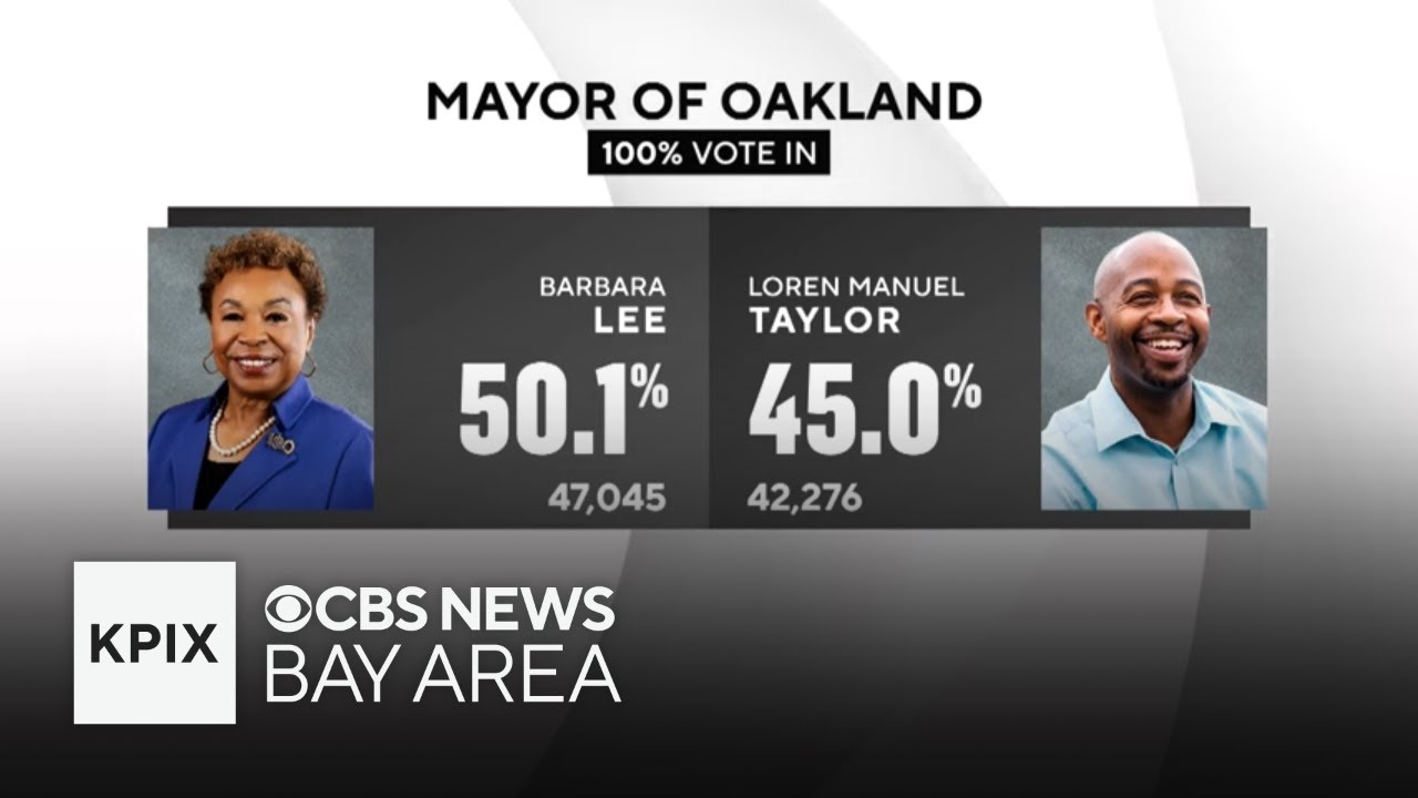 Barbara Lee on the Verge of Becoming the Next Mayor of Oakland - YouTube