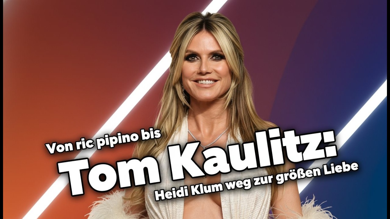 Von ric pipino bis Tom Kaulitz Heidi Klum weg zur großen liebe