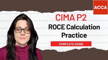 CIMA P2 Exam Practice: Return on Capital Employed (ROCE) Calculation Explained