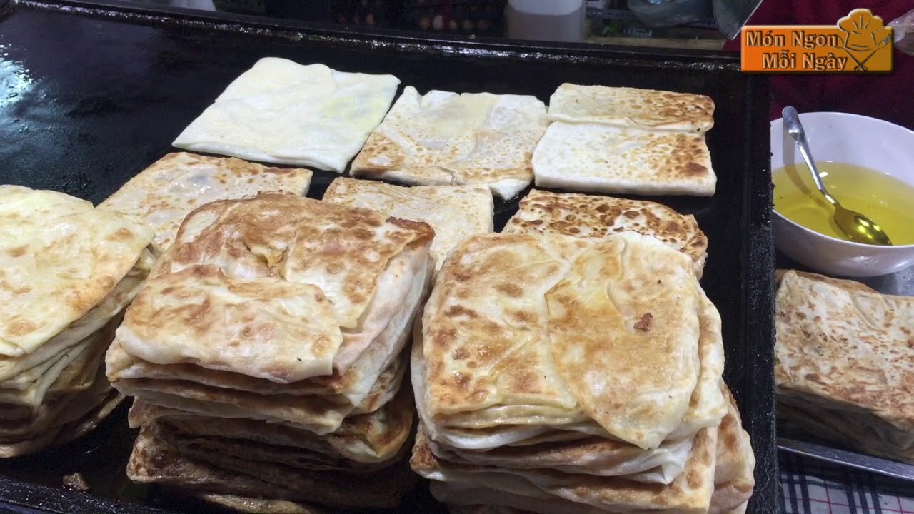 Phát thèm món bánh roti Malaysia - Món ngon mỗi ngày - YouTube