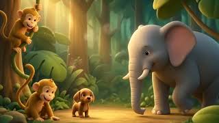 Lost Puppy in Jungle 🐶🌴 | Emotional Cartoon Story
