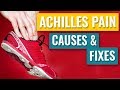 What causes Achilles Pain and what treatment works?