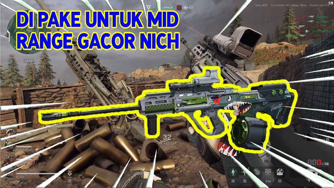 SENJATA PALING ENAK UNTUK MID RANGE - Delta Force Gameplay - YouTube