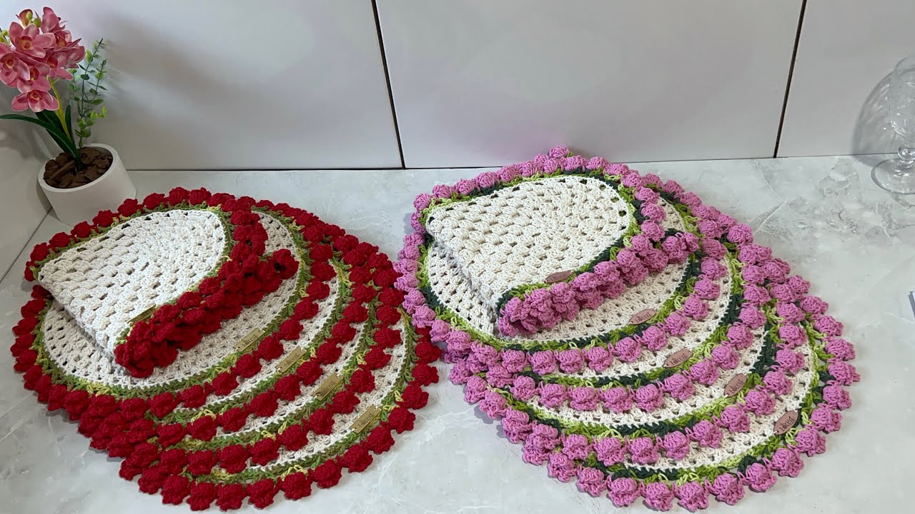 Lançamento aqui no meu canal KIT AMERICANO E TRILHO DE MESA TULIPAS