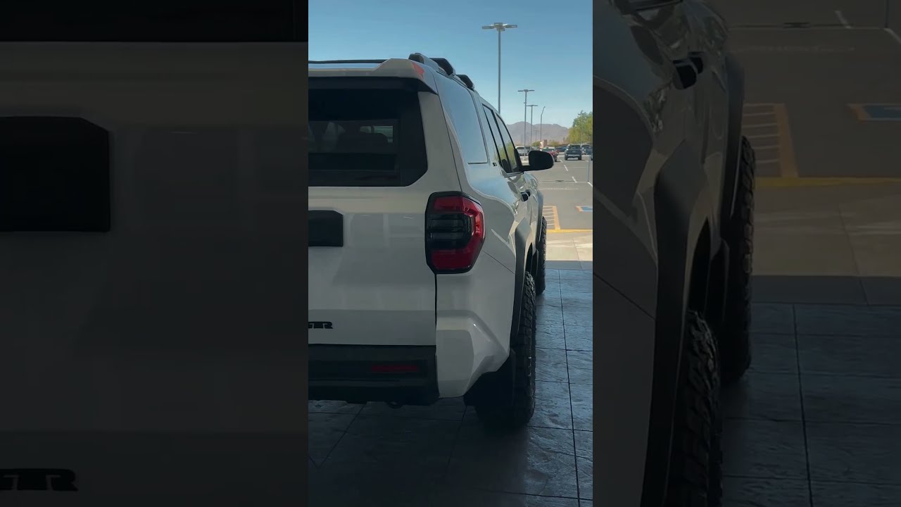 Stop In And Experience The New 2025 Toyota 4Runner SR5 With Our Exclusive White Tanks Package 