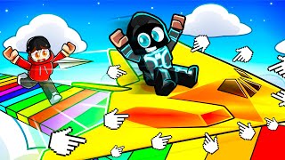 Upgrading NOOB To GOD In Roblox Plane Race Clicker! screenshot 4