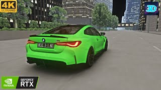 Assetto Corsa - BMW M4 Comp G82 Cutting up On FDR Drive NYC Map | RTX 3060 | Logitech G920[4K60]