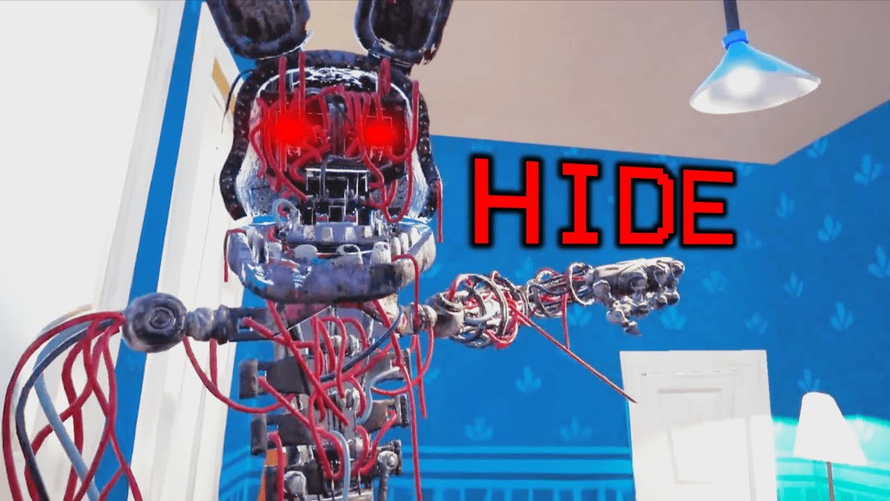 BONNIE BUT IN HELLO NEIGHBOR..