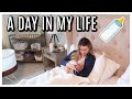 A DAY IN MY LIFE | DAY IN THE LIFE WITH A NEWBORN | Tara Henderson