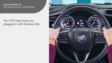 Get To Know Your Technology Features   Buick Encore GX How To Videos