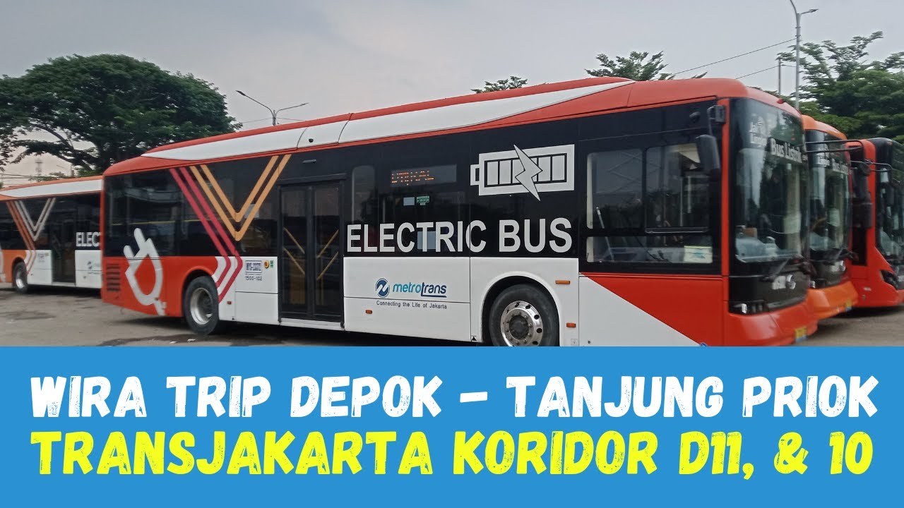 TIPS Selain Naik KRL Terminal Depok - Terminal Tanjung Priok || TransJakarta Koridor D11 - 10