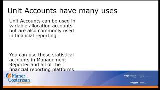 Dynamics GP Allocation Accounts