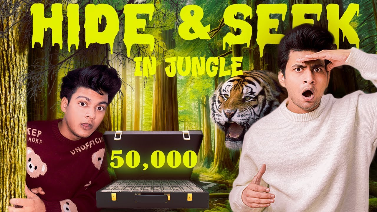 EXTREME RS 50000 HIDE & SEEK CHALLENGE IN DANGEROUS JUNGLE | RBWORLD ...