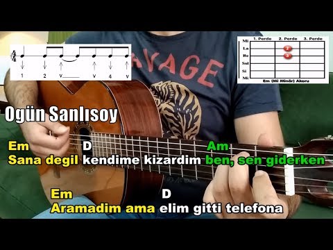 Ogün Sanlısoy-Saydım |Gitar Dersi | Başlangıç Seviye