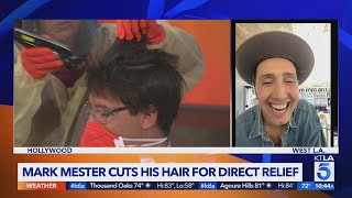 Mark Mester buzzes his hair for charity, helps raise $140,000 for Direct Relief (part 2)
