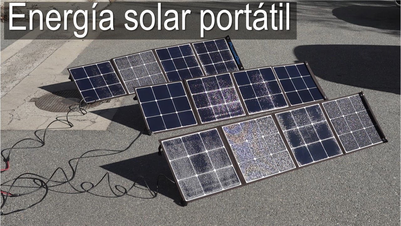Estación de energía solar,Estación móvil de energía solar, Energía solar  portátil