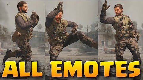 ALL EMOTES in Call of Duty Mobile (Season 3) | CoD Mobile emotes