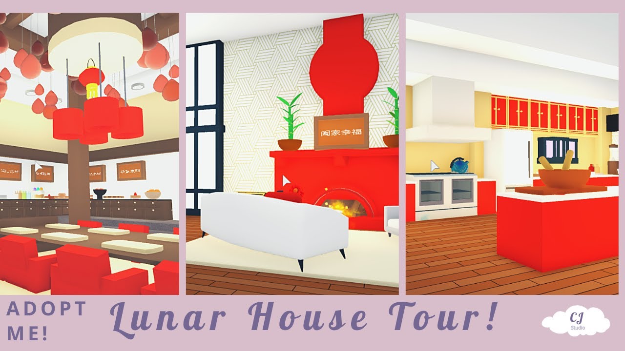 Adopt Me Lunar House Tour 🧨 2021 Lunar New Year Update YouTube