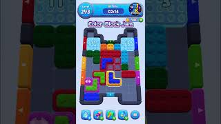 Color Block Jam Level 293 Solution Walkthrough #ColorBlockJam