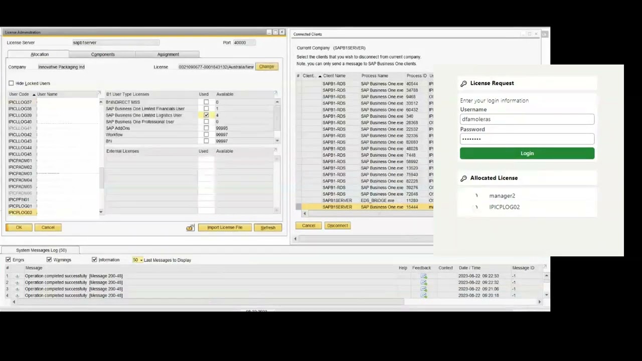 SAP B1 Auto License Add-on Module