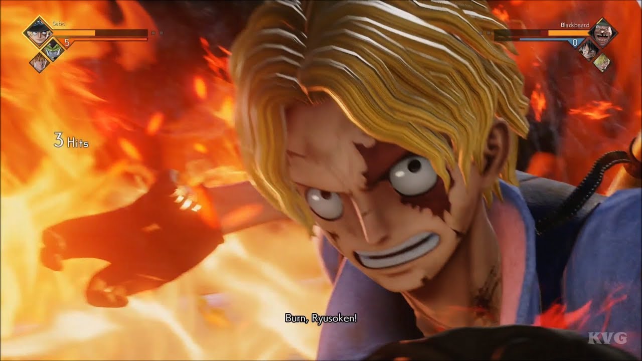 Jump Force Sabo Gameplay Ps4 Hd 1080p60fps Youtube