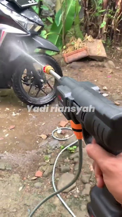 Alat cuci motor baterai jet steam#shorts #jetsteam