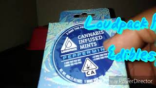 Loudpack 100 mg edible mints #loudpack #kingpen #dimebag