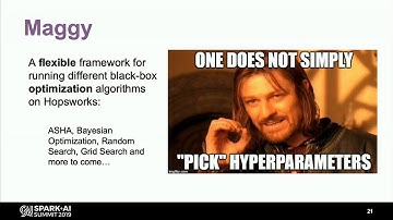 Asynchronous Hyperparameter Optimization with Apache Spark -Jim Dowling & Moritz Meister