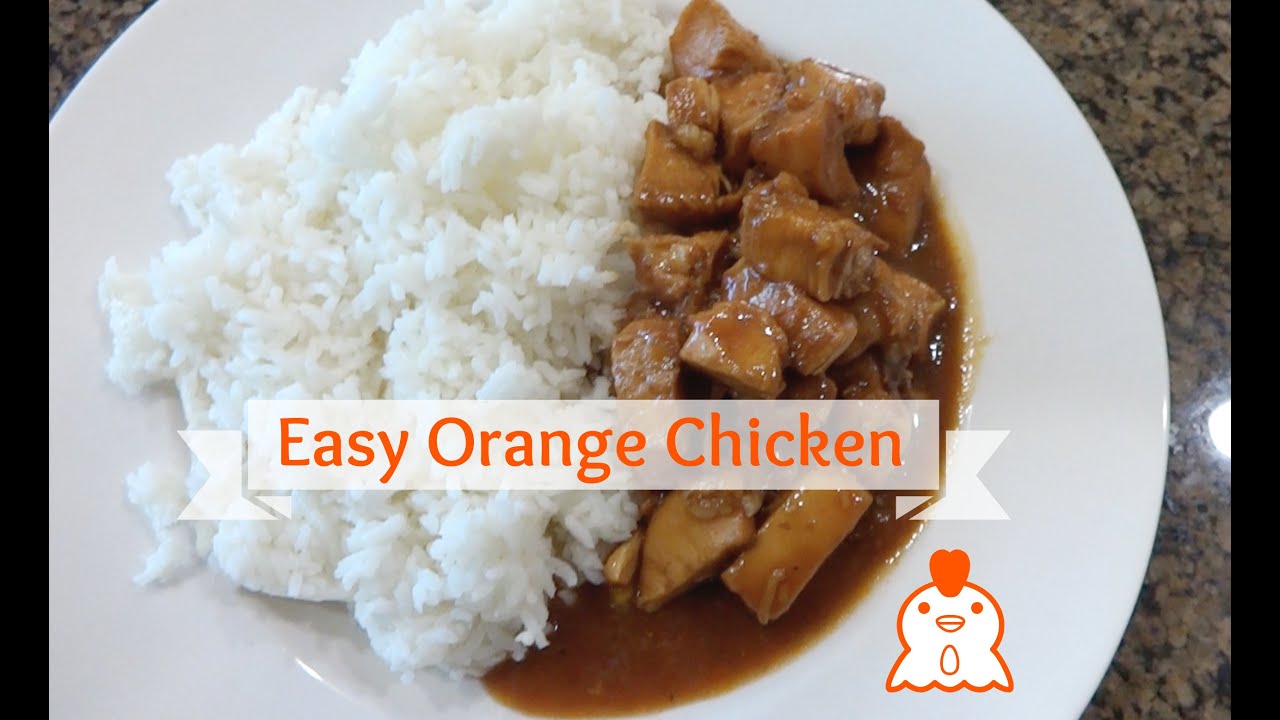 ORANGE CHICKEN HOW TO MAKE (EASY CROCK POT RECIPE) YouTube