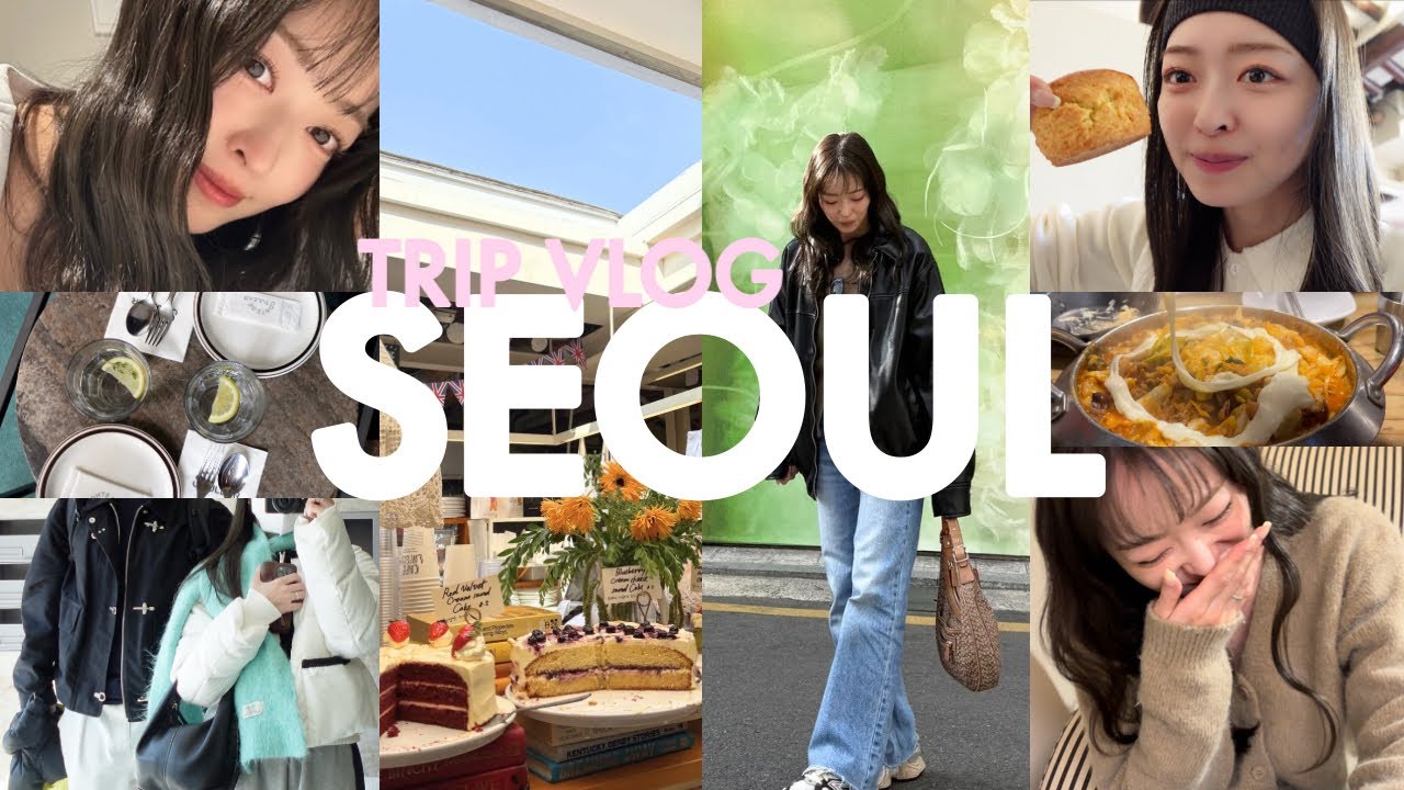 【vlog】(4K)夫と仲良し韓国旅行🇰🇷美容デイやホームズステイ徹底レビュー(韓国旅行/韓国ホテル/アイドルメイク/韓国グルメ/オリヤン/Oliveyoung/カンナム/北村韓国村)