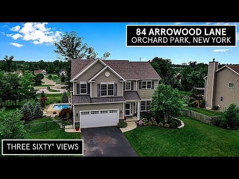 84 Arrowood Ln, Orchard Park, NY home video tour